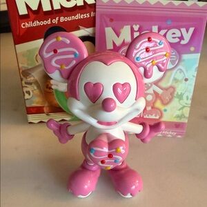 Authentic Pop Mart Mickey Childhood Boundless Imagination White Chocolate Mickey